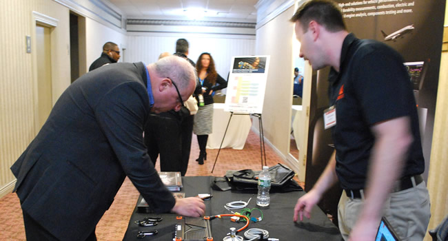 Overflow into the lobby at the 2023 IEEE LI Power Electronics Symposium