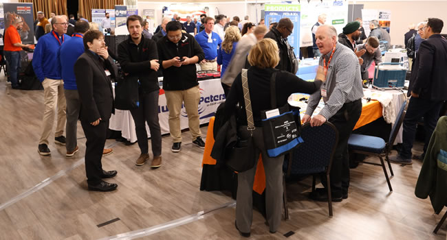 A Packed Exhibit Floor at the 2025 IEEE LI Power Electronics Symposium